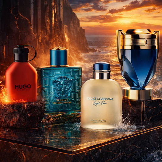 HUGO BOSS, DOLCE GABBANA, INVICTUS, EROS