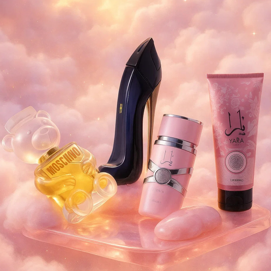 Moschino Toy2, Good Girl, Yara (perfume y crema) TTK